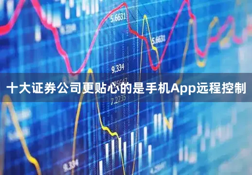 十大证券公司更贴心的是手机App远程控制